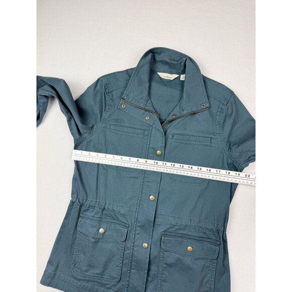 L.L. Bean Womens Utility Beanflex Jacket Size S Womens Carbon Navy 502103 - Picture 4 of 9
